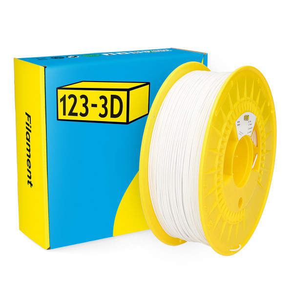 123-3D filament PETG 1,75 mm, 1 kg - blanc DHM00129 - 1