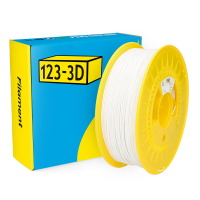 123-3D filament PETG 1,75 mm, 1 kg - blanc DHM00129