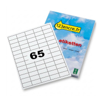 123encre étiquettes | 1625 pièces | 38 x 21,2 mm | label FSC®