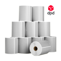 123encre étiquettes d'expédition DPD 102 x 152 mm (10 pièces) - argent 653394
