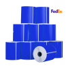 123encre étiquettes d'expédition FedEx 102 x 152 mm (10 pièces) - bleu 653271 - 1