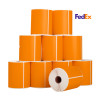 123encre étiquettes d'expédition FedEx 102 x 152 mm (10 pièces) - orange 653268 - 1