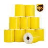123encre étiquettes d'expédition UPS 102 x 152 mm (10 pièces) - jaune 653149 - 1