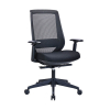 123encre Executive Officeline chaise de bureau mesh - noir 302671 - 1