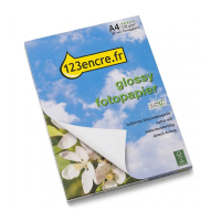 123encre Glossy papier photo brillant 135 g/m² A4 (50 feuilles)