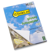 123encre Glossy papier photo brillant 245 g/m² A4 (50 feuilles) 064070