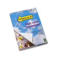 123encre High Color papier photo mat 180 g/m² A4 (100 feuilles)