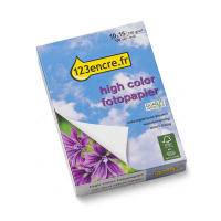 123encre High Color papier photo mat 230 g/m² 10 x 15 cm (100 feuilles)