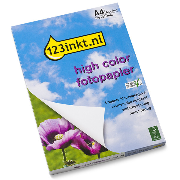 123encre High Color papier photo mat 95 g/m² A4 (100 feuilles) 064000 - 1