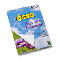 123encre High Color papier photo mat 95 g/m² A4 (100 feuilles) 064000