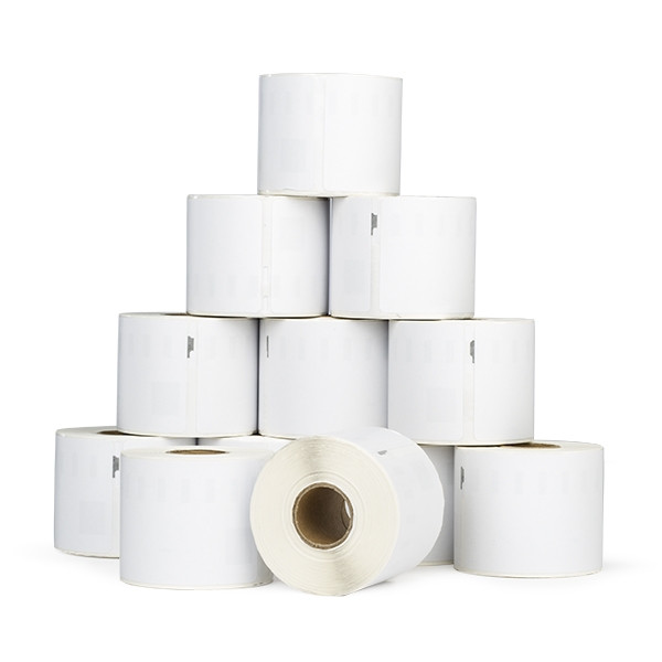 123encre LW650XL PRO étiquettes d'expédition et de badge pack avantageux 12 rouleaux (101 x 54 mm) 089327 - 1