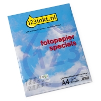 123encre Specials papier photo brillant avec structure nervure bois 230 g/m² A4 (10 feuilles) 064178