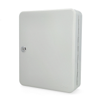 123encre armoire à clés pour 90 clés - gris 302951