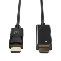 123encre câble DisplayPort vers HDMI (2 mètres) 302274