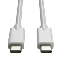 123encre câble de charge USB-C vers USB-C 3.2 (1 mètre) - blanc 302269