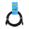 123encre câble d'imprimante USB-C (5 mètres) - noir 303293 - 1