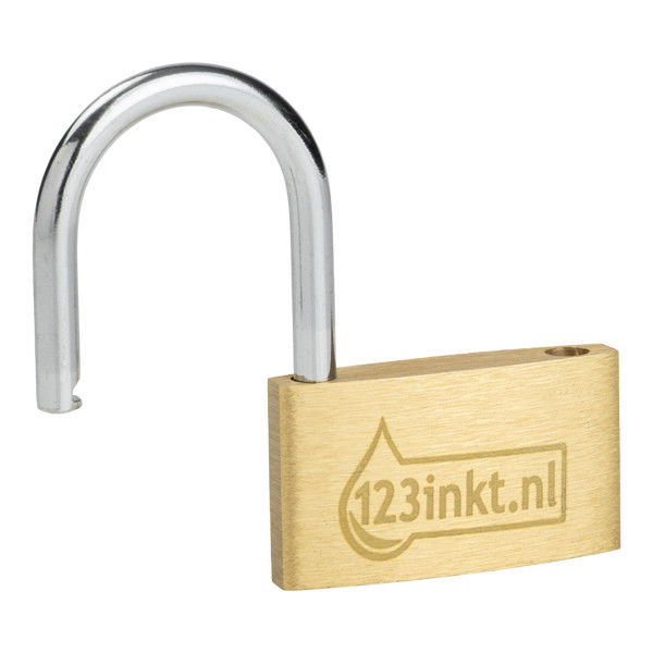 123encre cadenas avec clé (40x50x8 mm) 302579 - 3