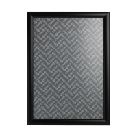 123encre cadre à clip en aluminium A3 - noir 302580