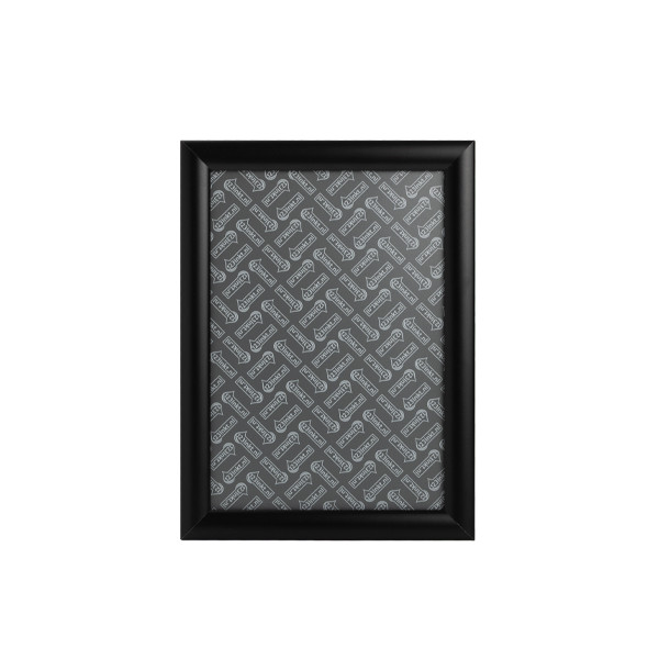 123encre cadre à clip en aluminium A4 - noir 302581 - 1