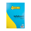 123encre carte de table 210 x 59 mm (50 cartes) - blanc 302238 - 1