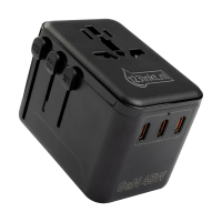 123encre chargeur/adapteur de voyage 45 W avec 1 port USB-A + 3 ports USB-C 390044