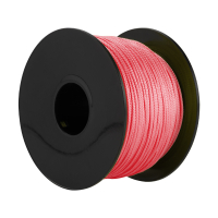 123encre cordeau de maçon sur bobine (2 mm x 100m) - rose fluo 303051