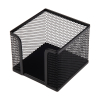 123encre cube-mémo en maille - noir 390619 - 1