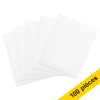 123encre enveloppe à bulles 290 x 370 mm - H18 autocollant (100 pièces) - blanc 300717 - 1
