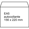 123encre enveloppe 156 x 220 mm - EA5 patte autocollante (500 pièces) - blanc 300920 - 1