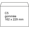 123encre enveloppe 162 x 229 mm - C5 patte gommée (500 pièces) - blanc 300925 - 1