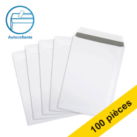 123encre enveloppe administrative 162 x 229 mm - C5 auto-adhésif (100 pièces) - blanc 302789