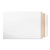 123encre enveloppe d'expédition en carton 250 x 353 mm (100 pièces) - blanc 302455 - 1