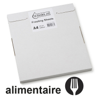 123encre feuilles de glaçage (25 feuilles) 199015