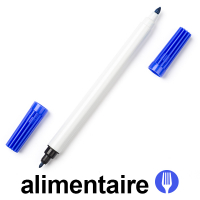 123encre feutre à encre alimentaire - bleu 199012