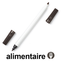123encre feutre à encre alimentaire - marron 199016