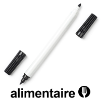 123encre feutre à encre alimentaire - noir 199010