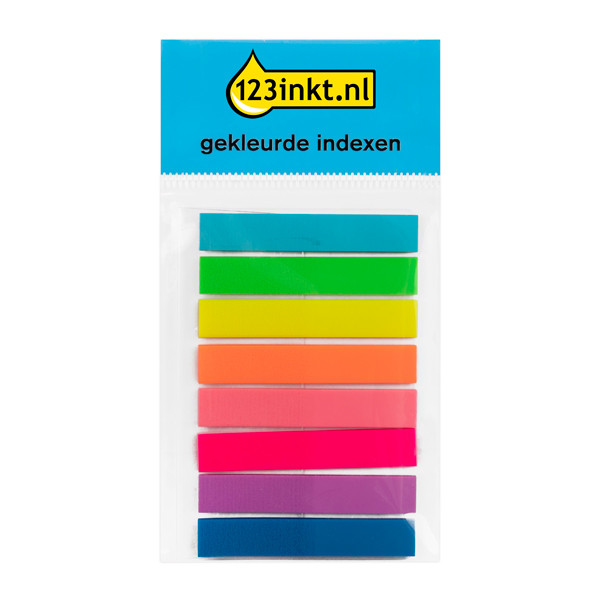123encre index de couleur 45 x 8 mm (8 x 20 onglets) 300815 - 1