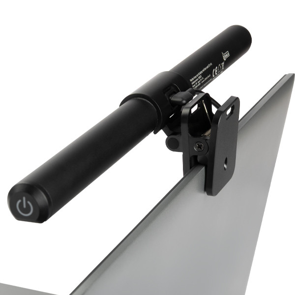 123encre lampe pour écran PC avec pince (31 cm) - noir 390032 - 7