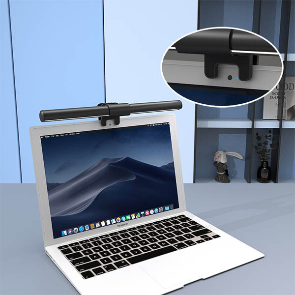 123encre lampe pour écran PC avec pince (31 cm) - noir 390032 - 8