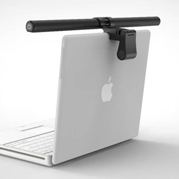 123encre lampe pour écran PC avec pince (40 cm) - noir 390033 - 9