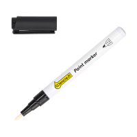 123encre marqueur peinture (1-2 mm ogive) - noir 302979