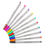 123encre offre spéciale : lot de stylos-feutre pointe fine (10 couleurs) 300300