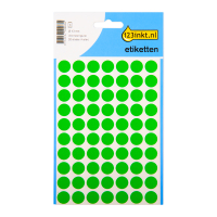 123encre pastilles adhésives Ø 13 mm - vert (280 étiquettes) 301475