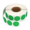 123encre pastilles adhésives Ø 18 mm (1000 étiquettes en continu) - vert 300798 - 1