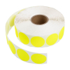123encre pastilles adhésives Ø 35 mm (1000 étiquettes en continu) - jaune 302992 - 1