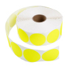 123encre pastilles adhésives Ø 50 mm (1000 étiquettes en continu) - jaune 302997 - 1
