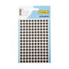 123encre pastilles de marquage Ø 8 mm - noir (450 étiquettes) 301470 - 1