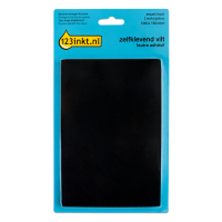 123encre patins adhésifs 100 mm x 150 mm (2 pièces) - noir 301013