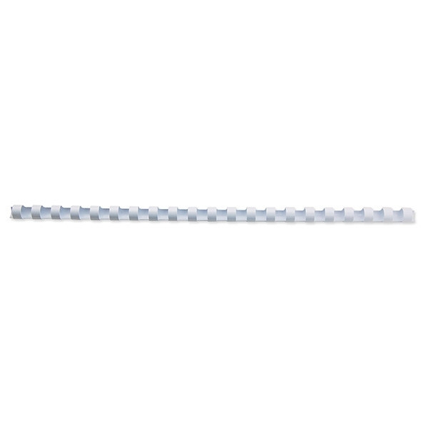 123encre peigne de reliure 12 mm (100 pièces) - blanc 303117 - 1