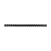 123encre peigne de reliure 14 mm (25 pièces) - noir 303100 - 1